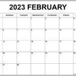 February 2023 Calendar Free Printable Calendar Templates