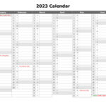 Free Download Printable Calendar 2023 Month In A Column Half A Year