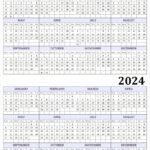 2023 And 2024 Academic Calendar Printable Blank Two Year Calendar