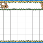 Blank Preschool Class Calendar Calendar Template Printable