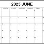 June 2023 Calendar Free Printable Calendar Templates