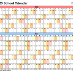 School Calendars 2022 2023 Free Printable PDF Templates