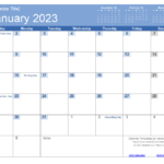 2023 Calendar Printable One Page Calendar 2023 uk Zahidanwoyo