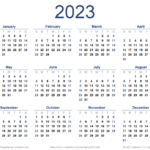 2023 Calendar Template Google Doc Get Latest 2023 News Update