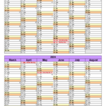 Academic Calendars 2023 24 UK Free Printable Excel Templates