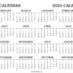 Blank 2023 2024 Free Printable Calendars Two Year Calendar 2023 24