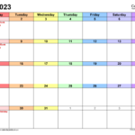 Calendar May 2023 UK With Excel Word And PDF Templates