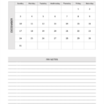 December 2023 Calendar PDF Word Excel