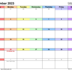 December 2023 Calendar Templates For Word Excel And PDF