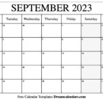 Download Printable September 2023 Calendars