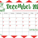 Elf On The Shelf Calendar 2022 Keeping Life Sane