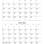 March 2023 Calendar Free Printable Calendar March 2023 Calendar Free