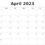 March 2023 Calendars Free