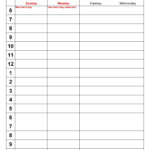 Weekly Calendars 2023 For PDF 12 Free Printable Templates